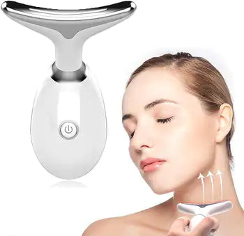 Beauty Facial Massager 7 Color Microcurrent Facial Skin Firming Device for Face and Neck