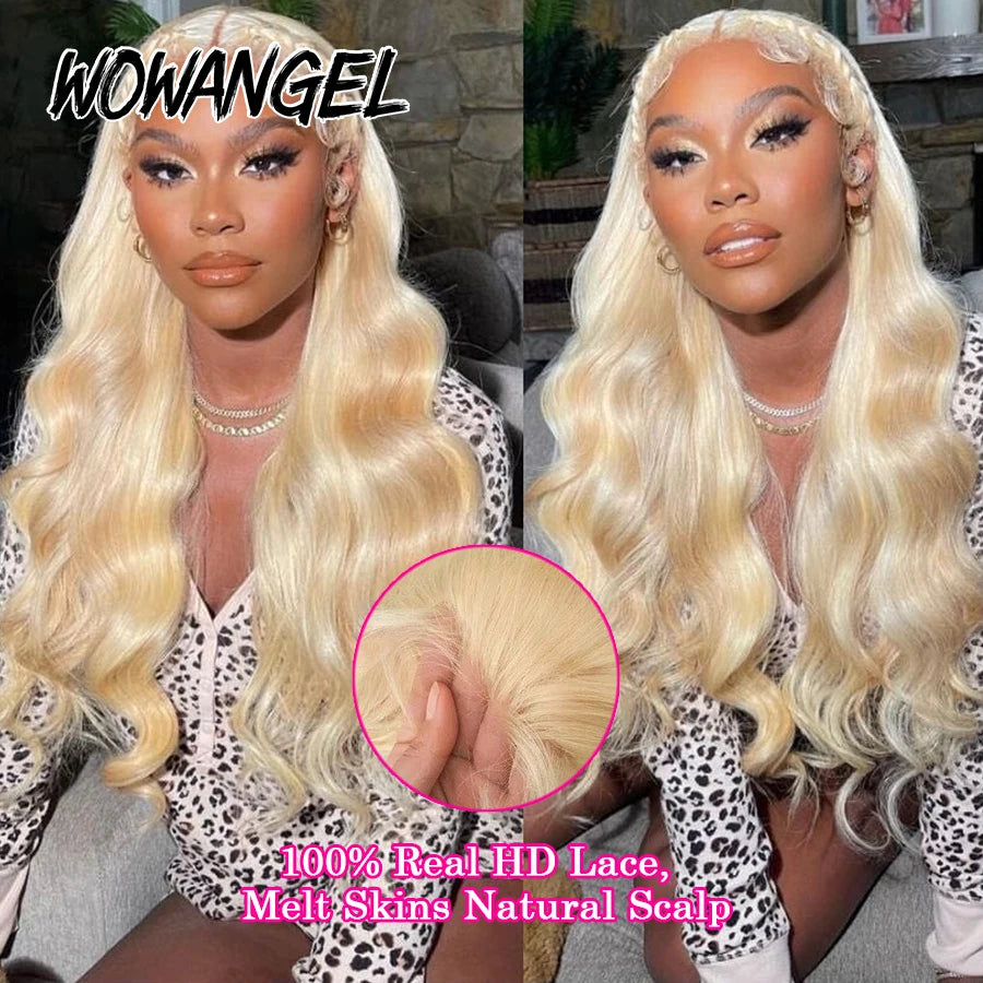 Blond HD Lace Full Frontal Wig 