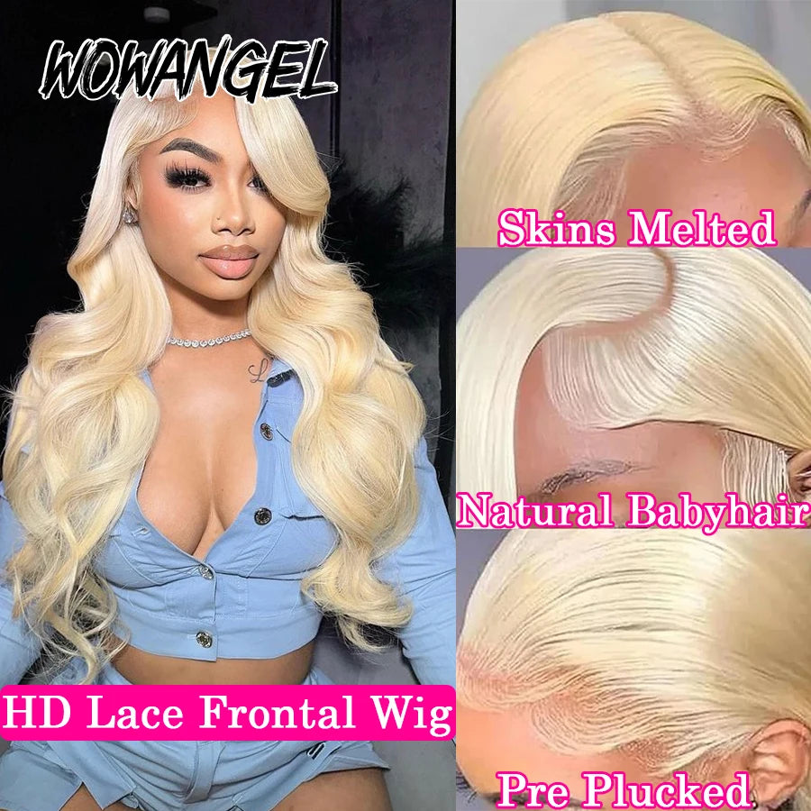 Blond HD Lace Full Frontal Wig 